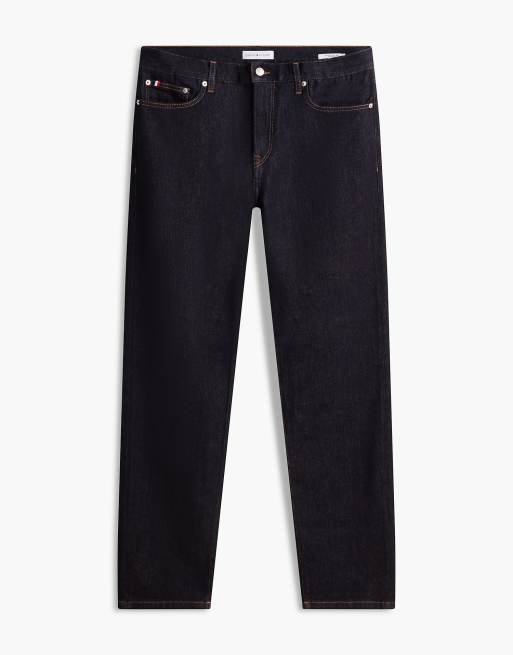 Tommy Hilfiger Jean slim droit en mélange de lyocell theo indigo, 7 de 7