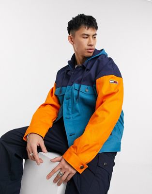 Tommy Hilfiger Jeans colourblock jacket-Navy