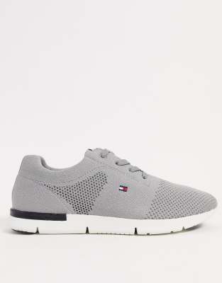 tommy hilfiger lightweight knitted trainer