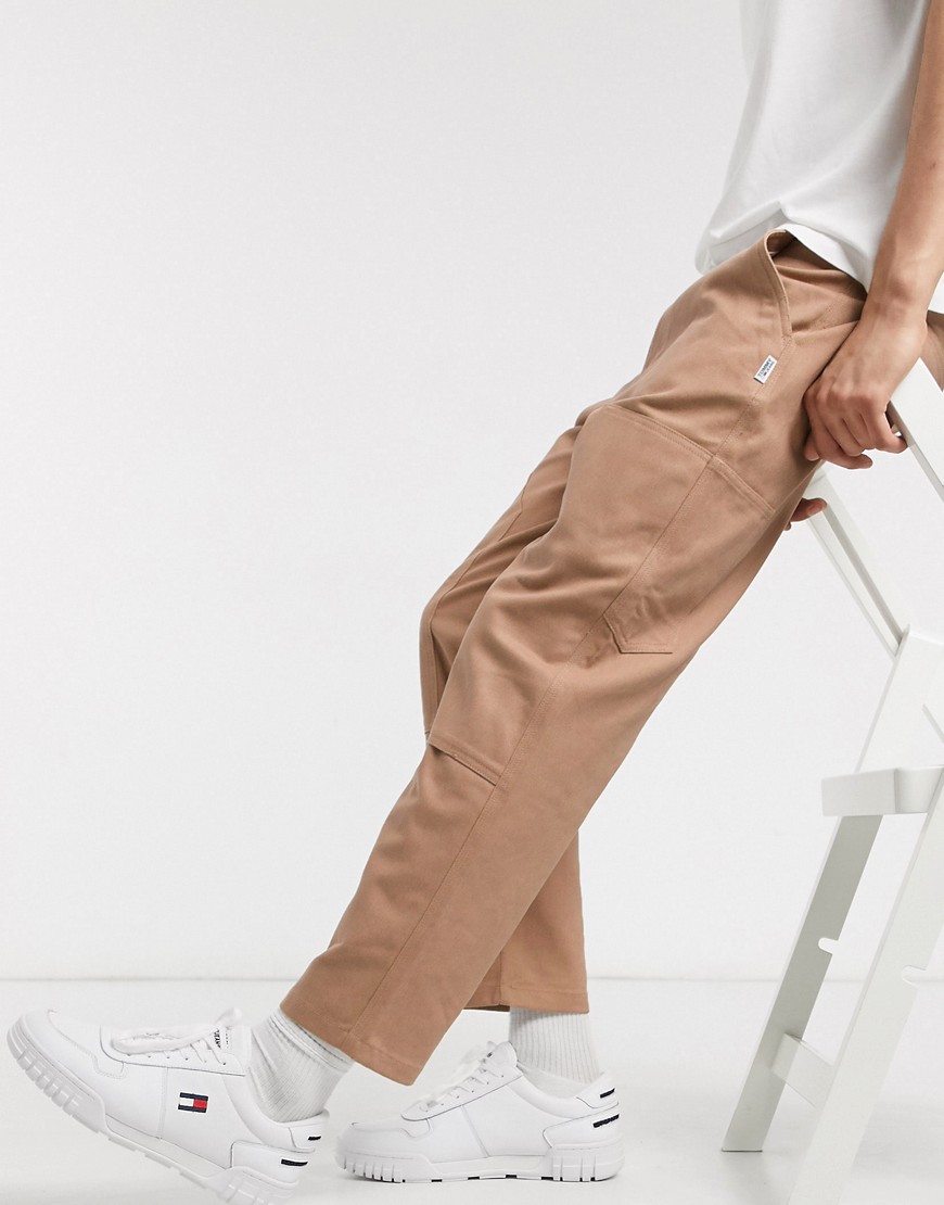 Tommy Hilfiger Jeans patch trousers-Beige