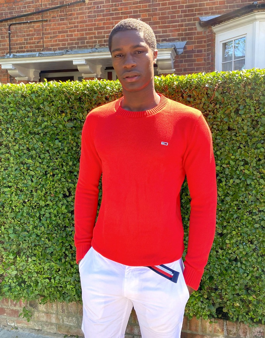 Tommy Hilfiger Jeans tommy classics jumper-Red