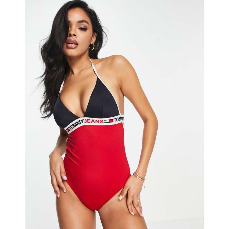 Womens tommy best sale hilfiger swimsuit