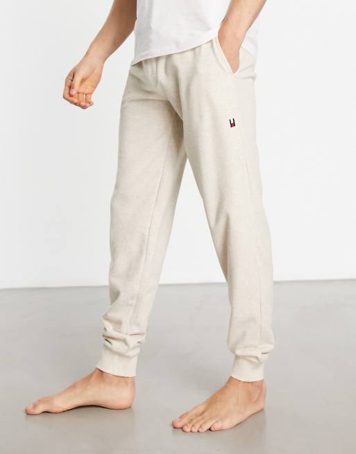 Tommy Hilfiger - Joggers color pietra in coordinato