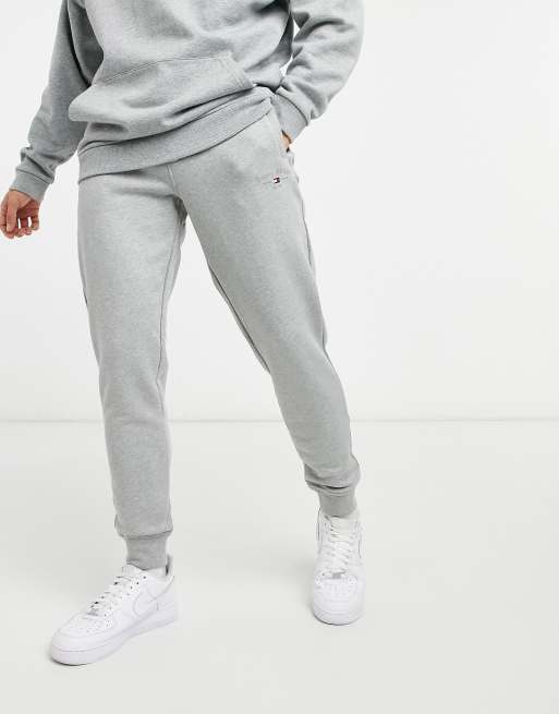 Nike Sportlegging met logoband in middengrijs gemêleerd online