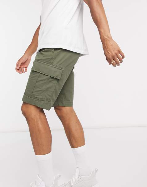 Men S Cargo Shorts Men S Khaki Camo Shorts Asos