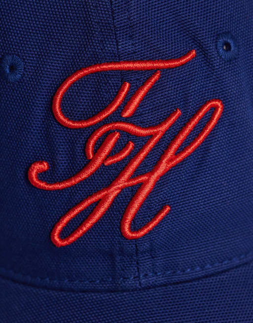 Tommy Hilfiger – Kappe in Blau mit Logo-Schriftzug, 3 von 3