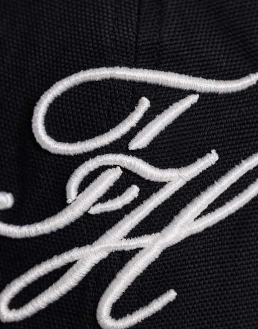 Tommy Hilfiger – Kappe in Schwarz mit Logo-Schriftzug, 3 von 3