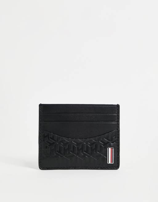 Tommy Hilfiger – Kartenetui mit Monogrammprägung