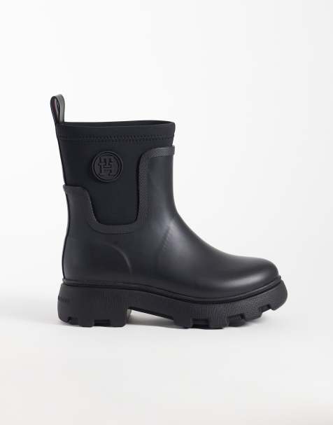 Tommy Hilfiger - Kassandra - Botas negras de goma - view 1