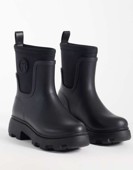 Tommy Hilfiger - Kassandra - Sorte gummistøvler, 4 af 4
