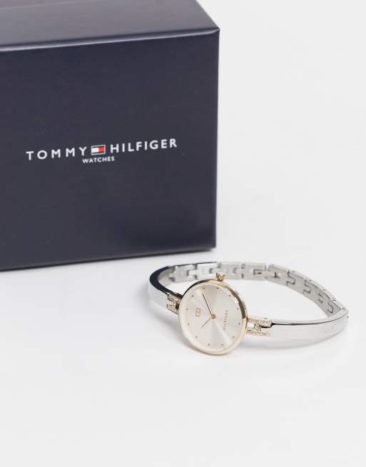 Tommy Hilfiger Kit slim line strap watch ASOS