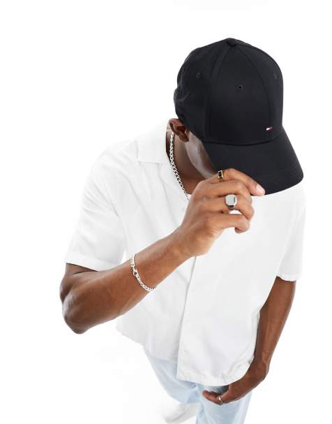 Tommy Hilfiger – Klassische Baseballkappe in Marineblau - view 1