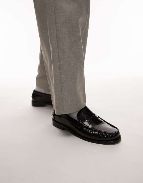 Tommy Hilfiger – Klassische Leder-Loafer in Schwarz - view 1
