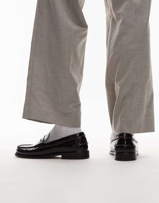 Tommy Hilfiger – Klassische Leder-Loafer in Schwarz, 2 von 4