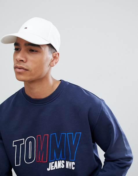 Tommy Hilfiger – Klassische, weiße Baseball-Kappe mit Flagge - view 1