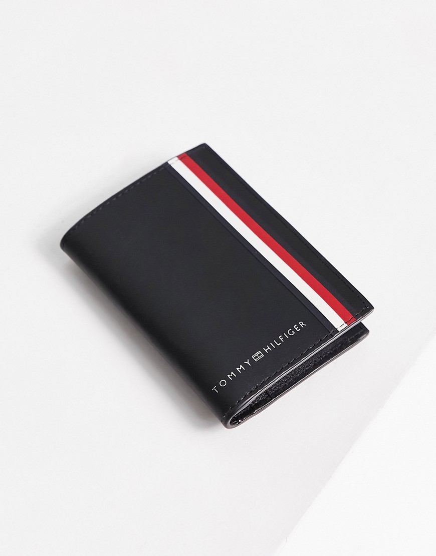 Tommy Hilfiger - Kleine opvouwbare portemonnee in zwart