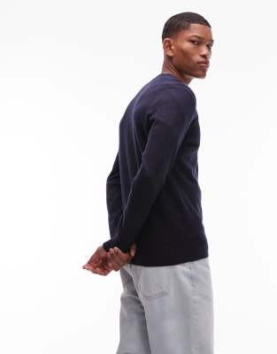 Tommy Hilfiger Knit Cardigan In Blue
