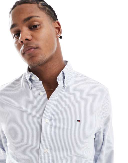 Tommy Hilfiger – Koszula oxford o regularnym kroju w niebieskie paski