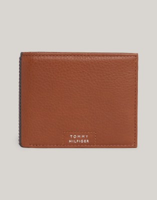 Tommy Hilfiger – Kreditkartenetui in Braunrot
