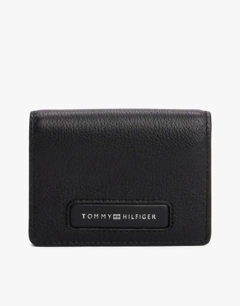 Tommy Hilfiger – Kreditkartenetui in Dunkelgrau mit Logo - view 1