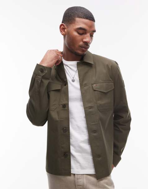 Tommy Hilfiger – Kurtka koszulowa w kolorze khaki - view 1