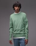 [Tommy Hilfiger] Tommy Hilfiger lambswool jumper in pastel green M MGREEN