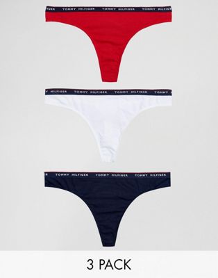 tommy hilfiger 3 pack thong