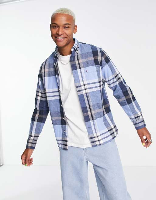 Tommy hilfiger shop flannel shirt