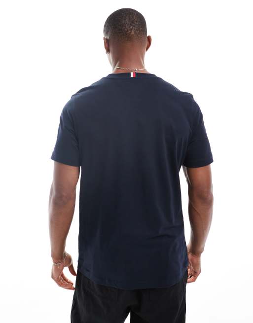 Tommy Hilfiger large logo T-shirt in navy - Exclusive to ASOS, 3 of 4