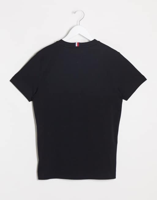 Tommy hilfiger plain black t sales shirt