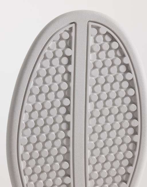 Tommy Hilfiger - Lædersneakers i hvid/marineblå, 4 af 5