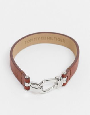 tommy hilfiger brown bracelet