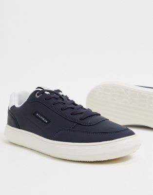 Tommy Hilfiger leather court trainers 