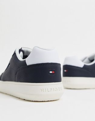 Tommy Hilfiger leather court trainers 