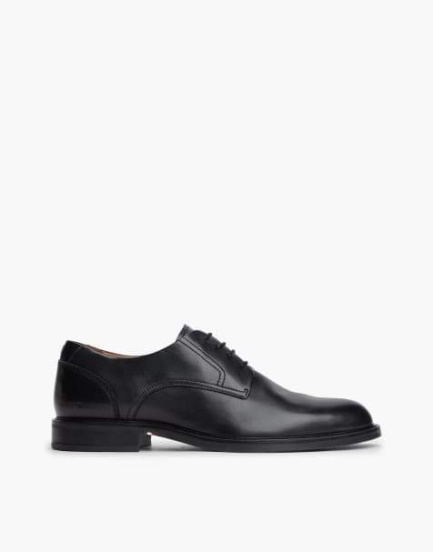 Tommy Hilfiger Leather derby shoes in black - view 1