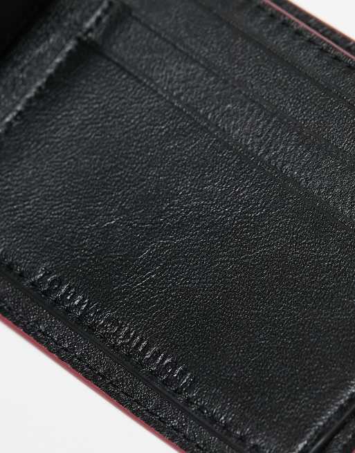 Tommy hilfiger best sale black leather wallet