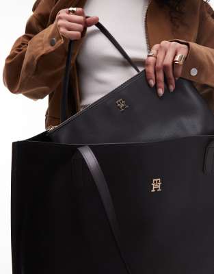 Tommy Hilfiger Leather Tote Bag