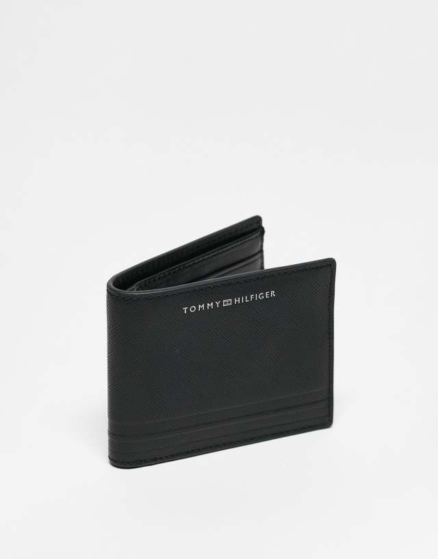 Tommy Hilfiger leather wallet in black