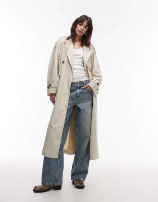 Tommy Hilfiger - Leichter Oversize-Trenchcoat in Beige-Neutral