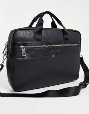 Tommy hilfiger men's clearance leo briefcase