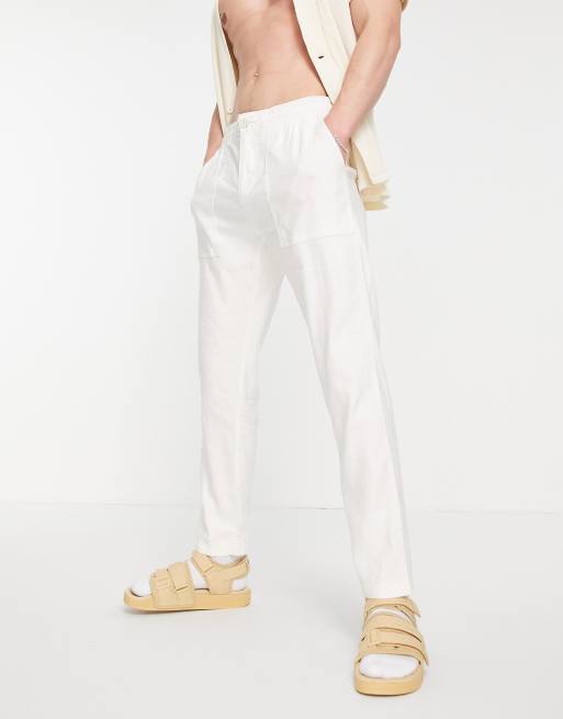 Tommy hilfiger hot sale linen pants