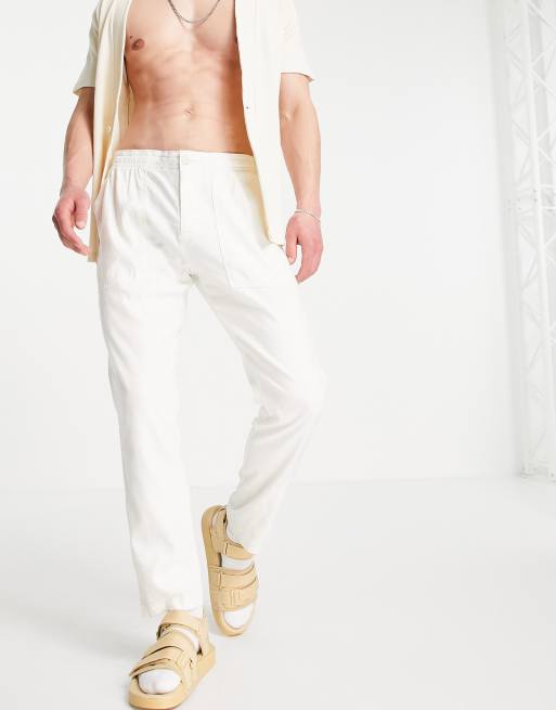 Tommy hilfiger hot sale linen pants