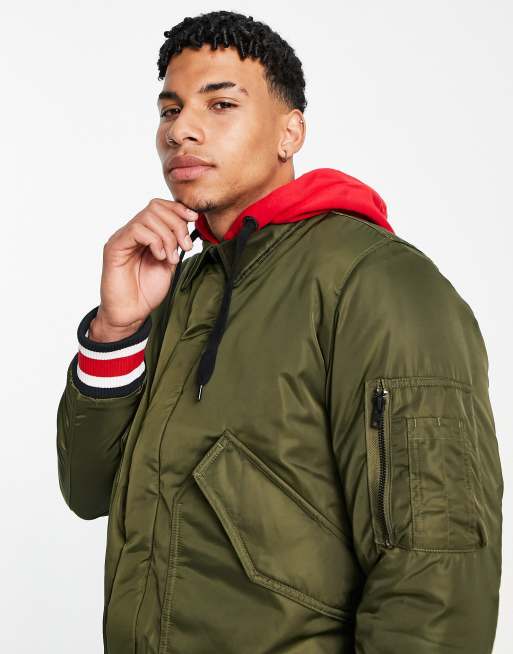 Tommy Hilfiger Lewis Hamilton hood logo bomber jacket ASOS