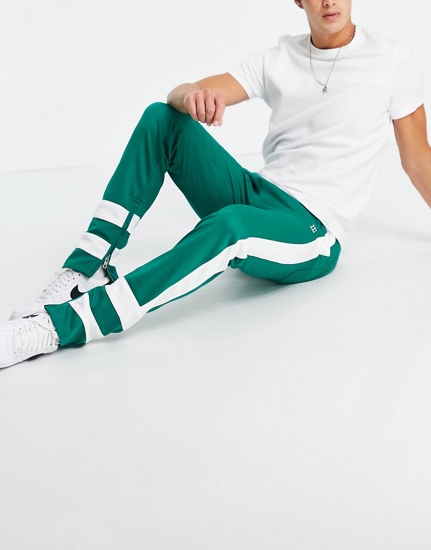 Tommy Hilfiger Lewis Hamilton logo track trousers-Green