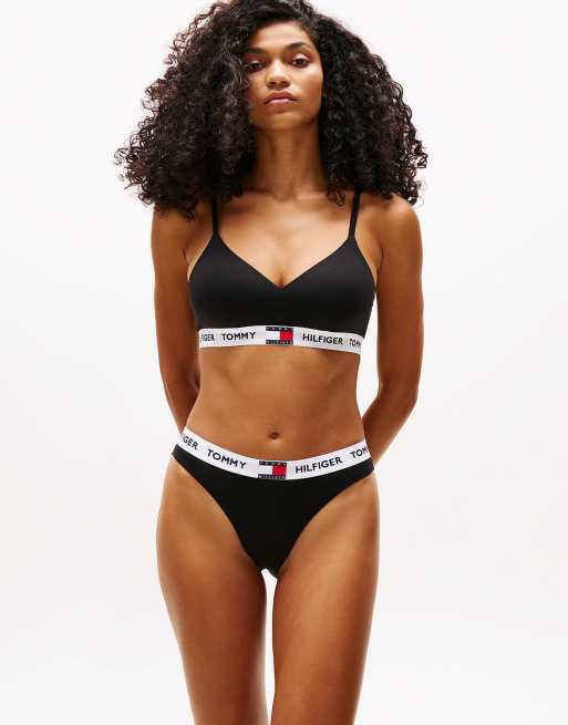 Tommy Hilfiger – Lift – Bustier in Schwarz, 2 von 3