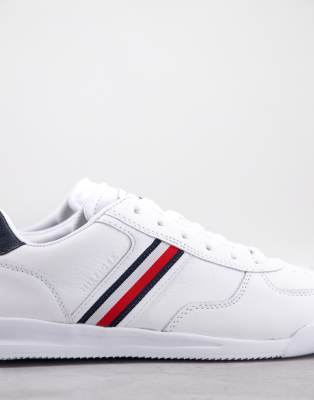 tommy hilfiger leather trainers