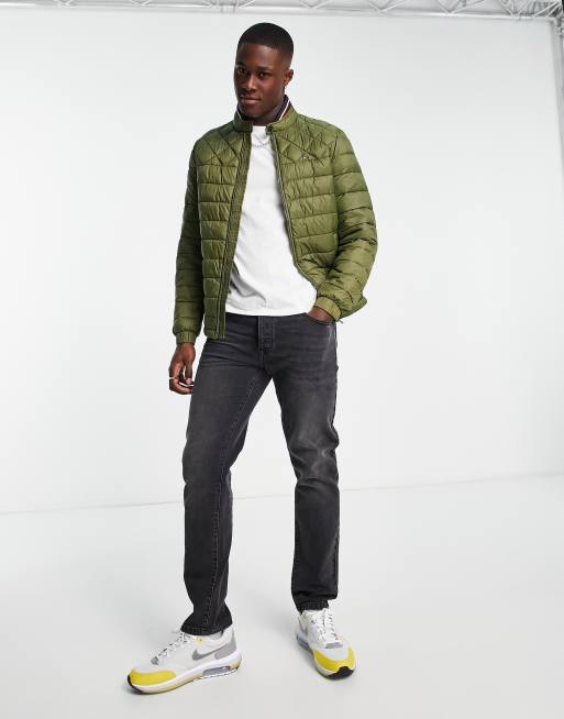 Tommy hilfiger deals khaki bomber jacket