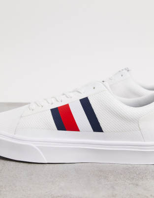 tommy hilfiger lightweight stripes knit trainer