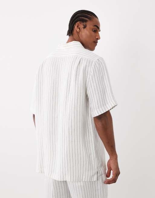 Tommy Hilfiger linen blend shirt in white - part of a set, 5 of 5