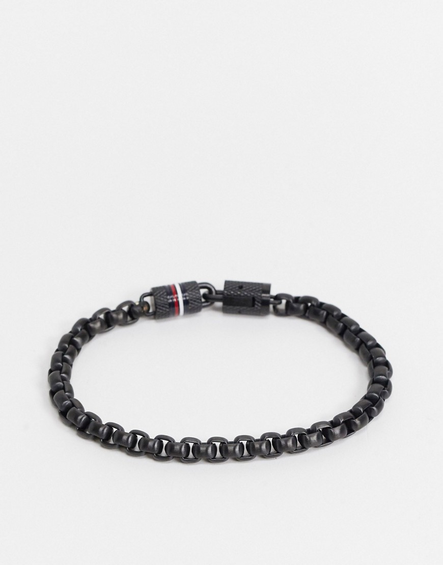 Tommy Hilfiger link bracelet-Black